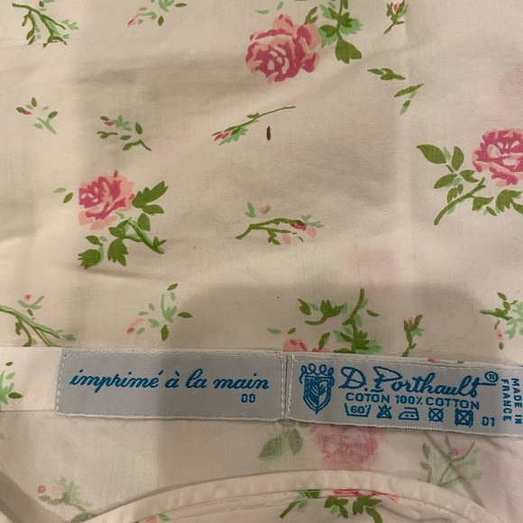 D Porthault Bedding Vintage D Porthault Madeline Rose Standard